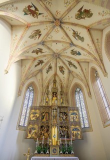 Winged altar from the 15th century by Master