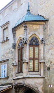 Late Gothic chapel bay at the Goeglhaus