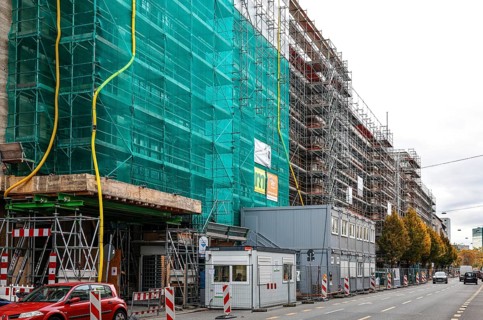 Signa construction project in Nuernberger Strasse Here