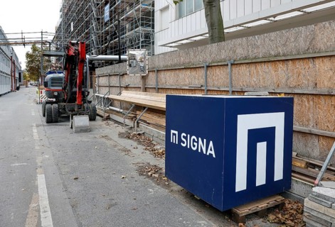 Signa construction project at Passauer Strasse 1
