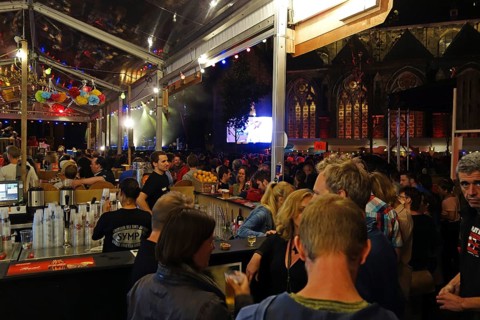 Beer stand at the Gentse Feesten