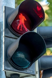 Traffic light man