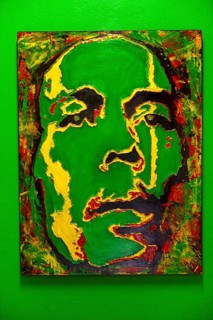 Portrait of Bob Marley