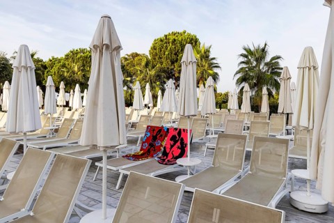 Reserved deckchairs