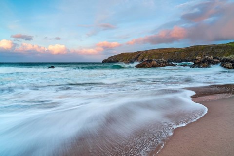 Sunrise at Sango Sands Beach Bay