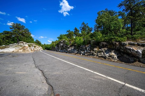 Catskill Scenic Overlook on State Rte 55