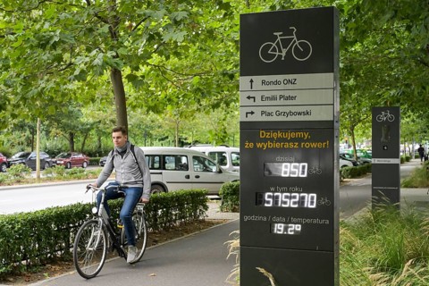 New cycle path