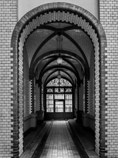 Restored access to an old Berlin building