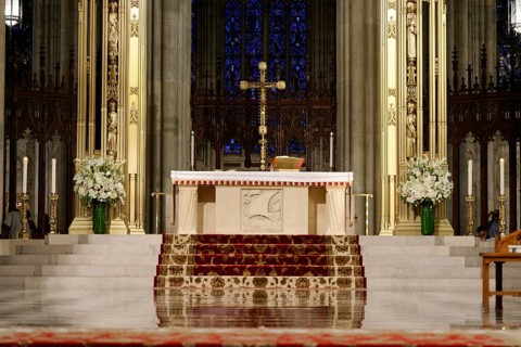 Altar area