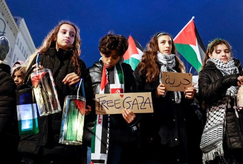 Pro Palestine demo