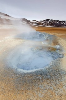Boiling mudpool