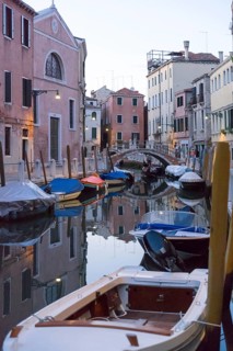 Rio della Eremite, Sestiere Dorsoduro, Venice, Veneto, Italy, Europe