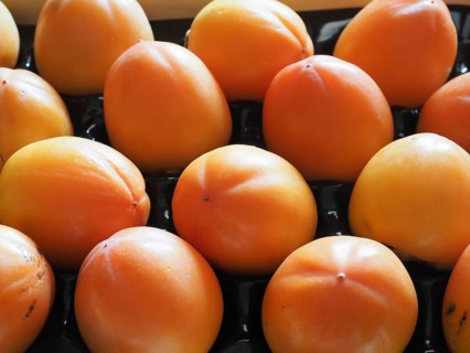 Kaki persimmon fruit food