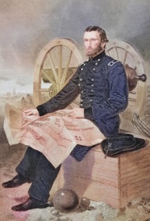 Ulysses S. Grant (born 27 April 1822 in Point Pleasant, Ohio as Hiram Ulysses Grant, died 23 July