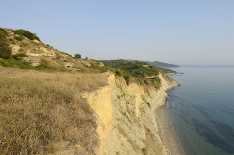 Bunker on the headland of Cape Rodon, Albania, Europe