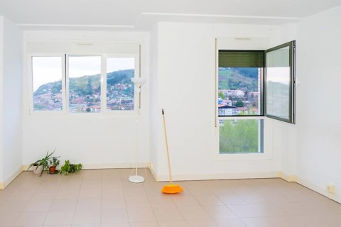 Empty space of a house after people move and change house