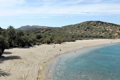 Palm Beach Vai, East Crete, Crete, Greece, Crete, Greece, Europe