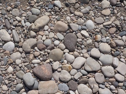 Grey cobble texture background