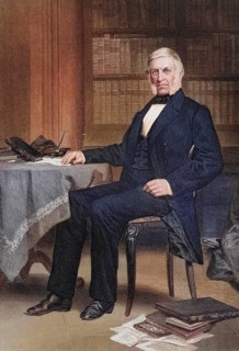 George Bancroft (born 3 October 1800 in Worcester, Massachusetts, died 17 January 1891 in