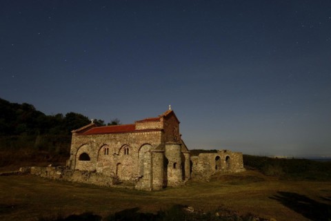 Church of St Anthony by night