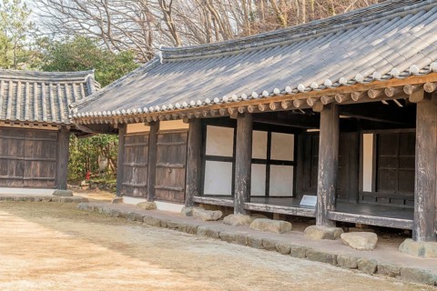 Buildings from Joseon dynasty located at ancient ship building location in South Korea