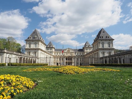 Castello del Valentino in Turin, Italy, Europe