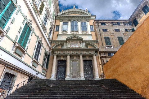 University Library, biblioteca universitaria, Via Balbi, 40, Genoa, Italy, Europe