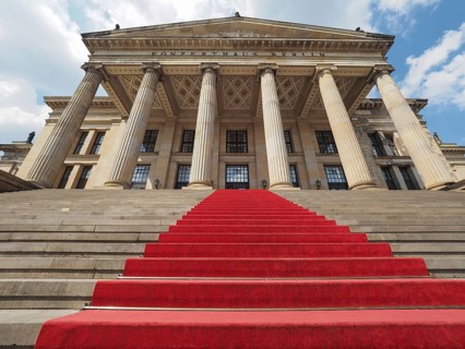 Konzerthaus, red carpet Berlin in Berlin, Germany, Europe