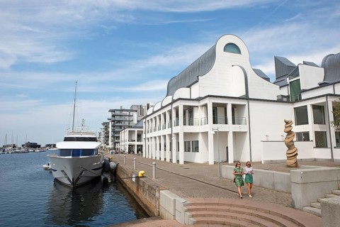 Dunkers Culture House at the Kajpromenaden, Helsingborg, Skane laen, Sweden, Europe