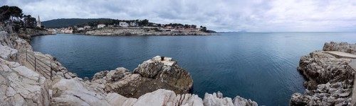 Harbour entrance, Veli Losinj, Kvarner Bay, Croatia, Europe