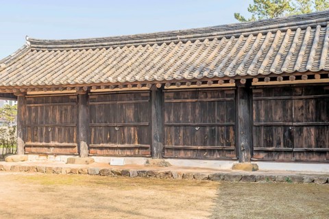 Building from Joseon dynasty located at ancient ship building location in South Korea