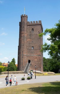 Kaernan Medieval Tower, Helsingborg, Skane laen, Sweden, Europe