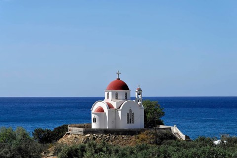 Nea Mirtos Church, Mirtos, Crete, Greece, Europe