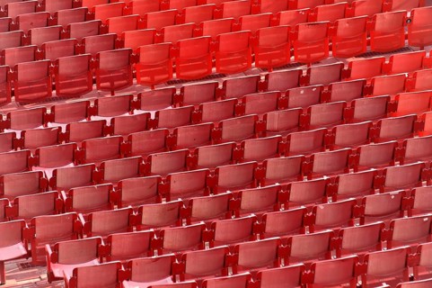 Seating in the Arena di Verona, Verona, Veneto, Italy, Europe