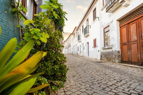 Beautiful view of mountainous Monchique, Algarve, southern Portugal