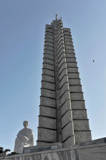Monument, Memorial Jose Marti, Plaza de la Revolucion, Centre of Havana, Habana Nueva Vedado, Cuba,