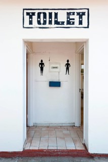 African toilet, toilet gender, woman, man, male, female, separation, separate, sign, symbol, gender