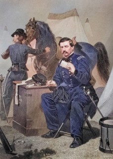 George Brinton McClellan (born 3 December 1826 in Philadelphia, Pennsylvania, died 29 October 1885