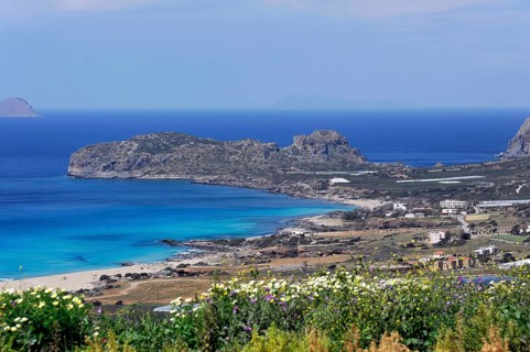 Falassarna beach, west coast, Crete, Greece, Europe