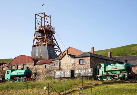 Big Pit National Coal Museum, Blaenavon, Torfaen, Monmouthshire, South Wales, UK