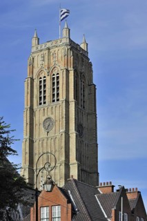 The belfry at Dunkirk, Dunkerque, Nord-Pas-de-Calais, France, Europe