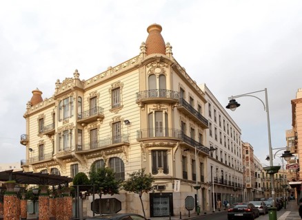Melilla autonomous city state Spanish territory in north Africa, Spain -1900s modernist