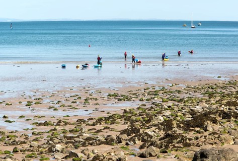 Oxwich beach, Gower peninsula, near Swansea, South Wales, UK