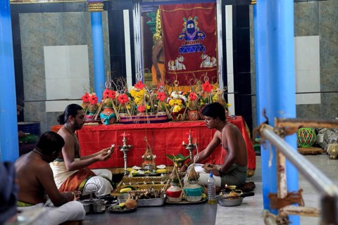 Koneswaram Kovil Hindu temple, Trincomalee, Sri Lanka, Asia