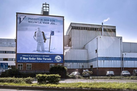 The Sugar refinery of Tienen, Tiense Suikerraffinaderij, Raffinerie Tirlemontoise at Tirlemont,