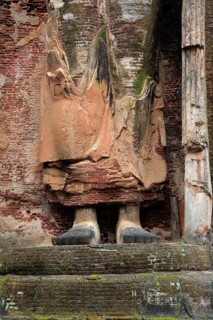 UNESCO World Heritage Site, ancient city Polonnaruwa, Sri Lanka, Asia, Lankatilaka building,