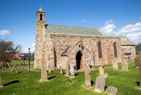 Parish Church of Saint Mary the Virgin, Holy Island, Lindisfarne, Northumberland, England, United