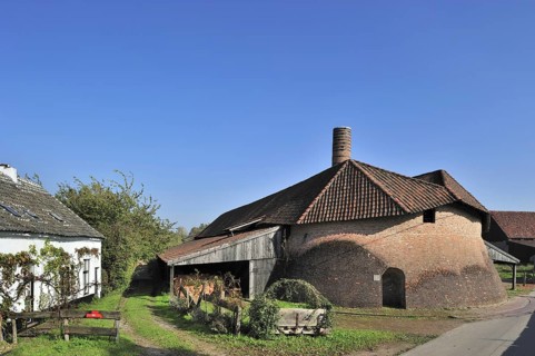 Ring oven, kiln at brickworks, Boom, Belgium, Europe