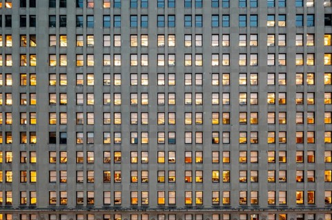 Detroit, Michigan, The First National Building, designed by architect Albert Kahn and built between
