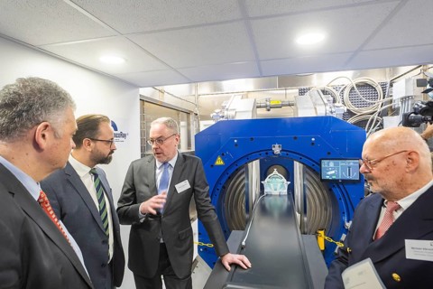 Prototype for high-contrast live imaging in proton therapy inaugurated, Dresden, Saxony, Germany,
